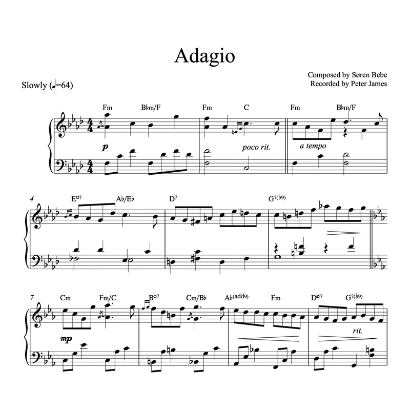 Vview Piano Understand Sheet Music (Piano Solo) in F# Minor