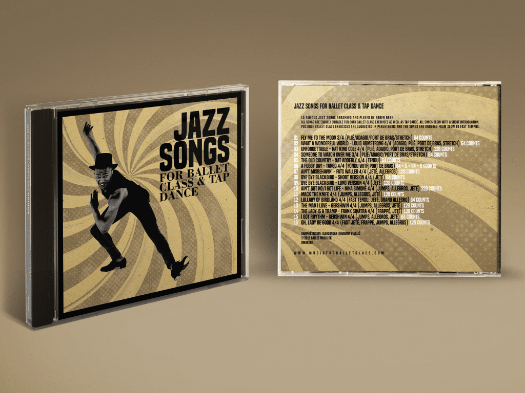 Jazz Songs for Ballet Class & Tap Dance (CD + mp3)