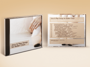 Jazz & Pop Songs for Ballet Class by Søren Bebe (CD + mp3 download) - Image 2