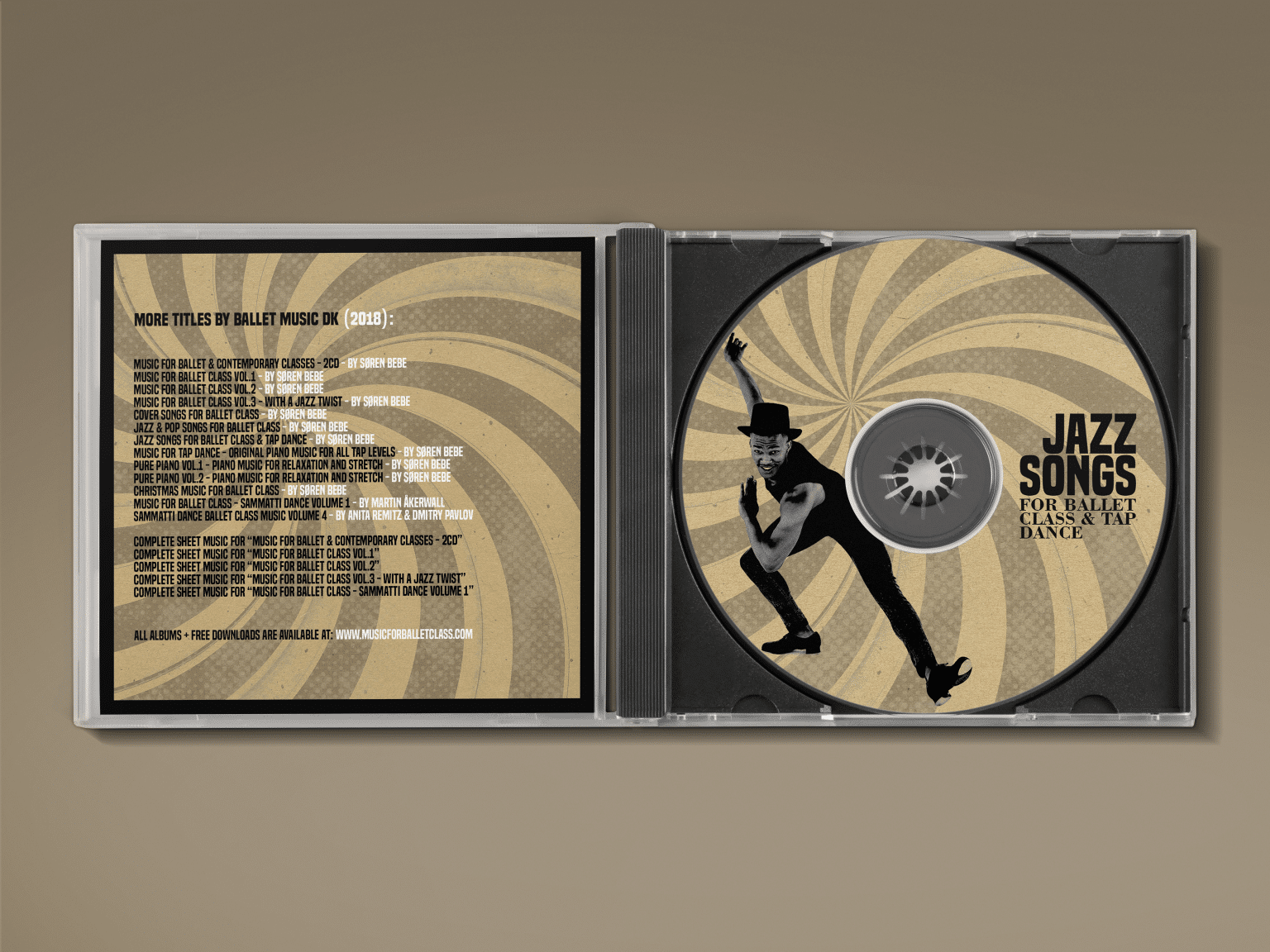 Jazz Songs for Ballet Class & Tap Dance (CD + mp3)