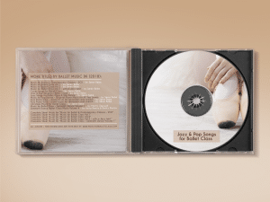 Jazz & Pop Songs for Ballet Class by Søren Bebe (CD + mp3 download) - Image 3
