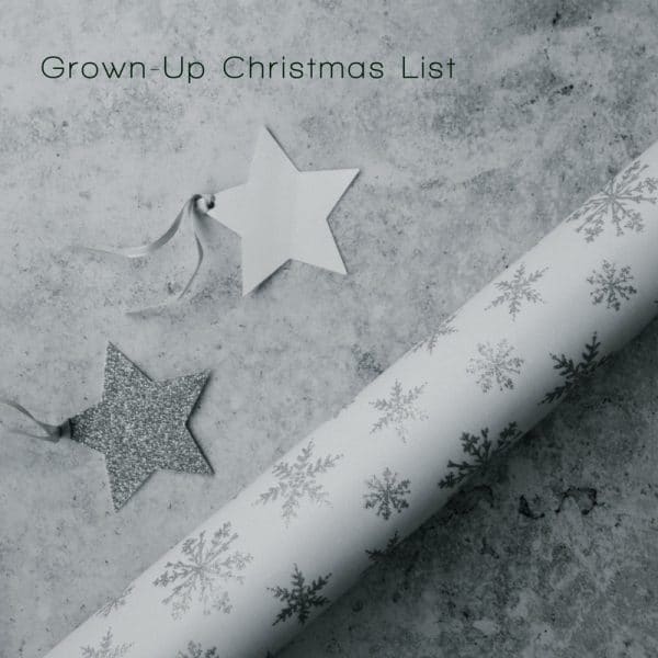 piano version of grown-up christmas list