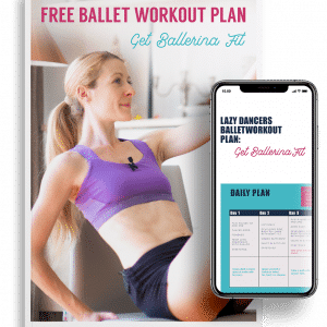"Ballerina Fit" - FREE workout plan from Alessia Lubogoni from "Lazy Dancer Tips"