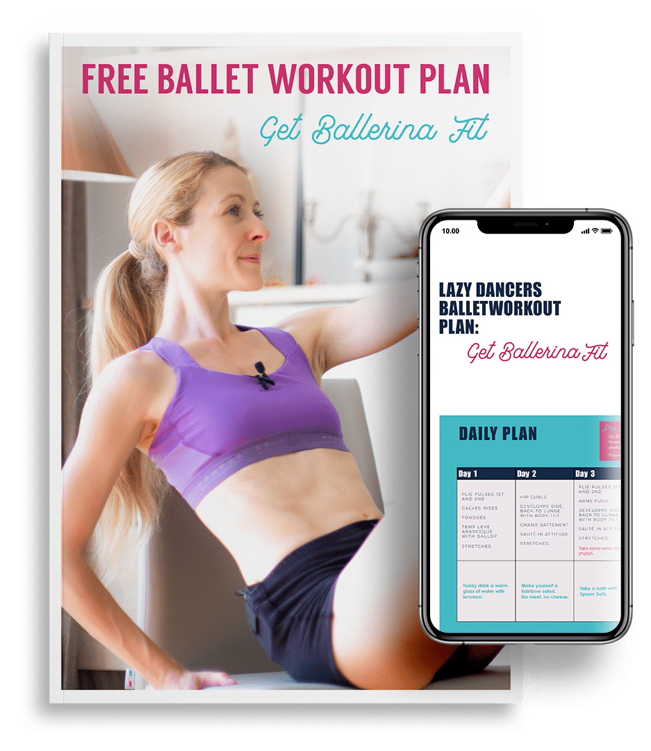 "Ballerina Fit" - FREE workout plan from Alessia Lubogoni from "Lazy Tips"