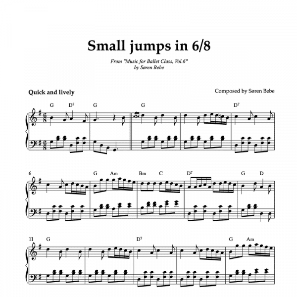 6/8 sheet music