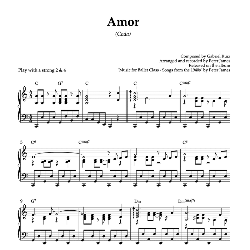 Download And Print Amor (Amor, Amor, Amor) Sheet Music For Accordion By ...