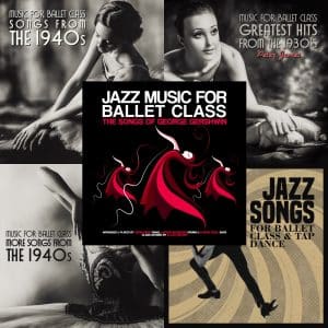 jazz music for ballet class mp3 bundle