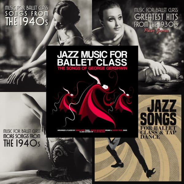 jazz music for ballet class mp3 bundle