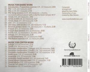 'Music For Ballet Class' by Søren Bebe (CD + mp3 download) - Image 2